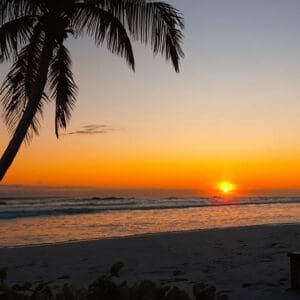 Beautiful Sunset at the Key West Beaches